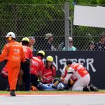 Alex Márquez asustó a todos en el MotoGP: cómo está tras el brutal accidente que paralizó el GP de Cataluña